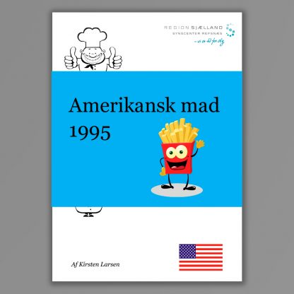 Forside af publikationen: Amerikansk mad