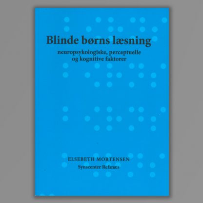 Forside til bogen: Blinde børns læsning
