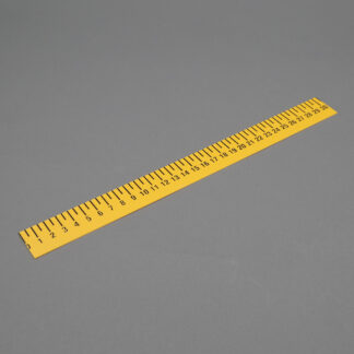Lineal 30 cm gul