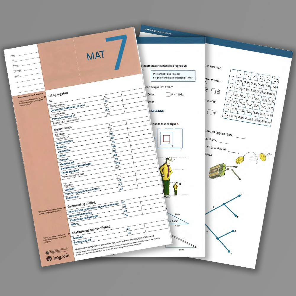 Hogrefe matematik test til 7. klassetrin